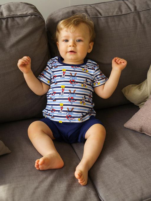 PlayToday / Комбинезон детский трикотажный для мальчиков  фото 7