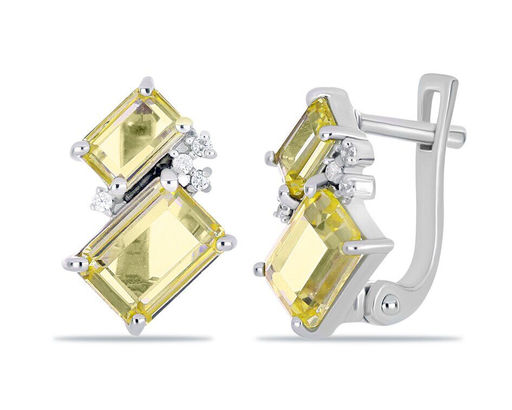 Серьги, крайола циркон, Искра