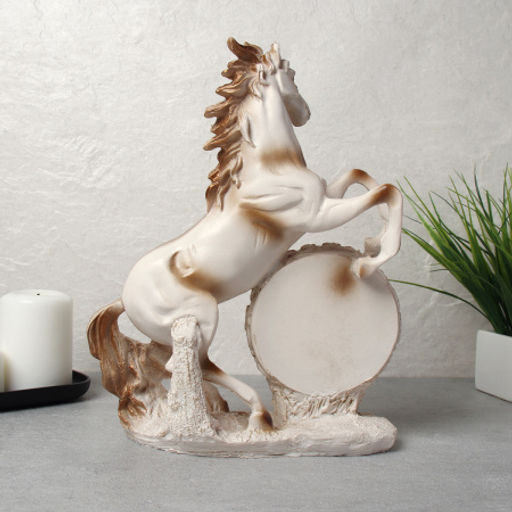 Часы статуэтка Конь 28 см / 6032A /уп 24/ - ГалеонТрейд фото 4