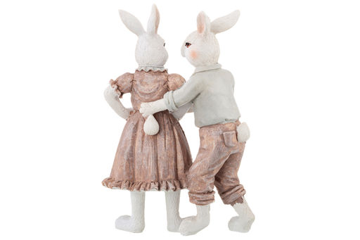 Фигурка декор. 9,5*4,5*14,5 см Танцующие кролики - Elan gallery фото 5