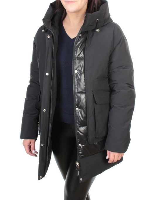 8922 BLACK Куртка зимняя Cloud Lag Cat (холлофайбер) - Fashion фото 10