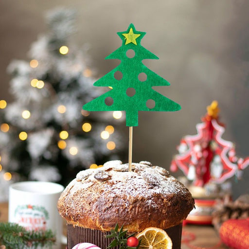 Шпажки из фетра Ёлочка, набор 3 шт. - Страна карнавалия фото 5