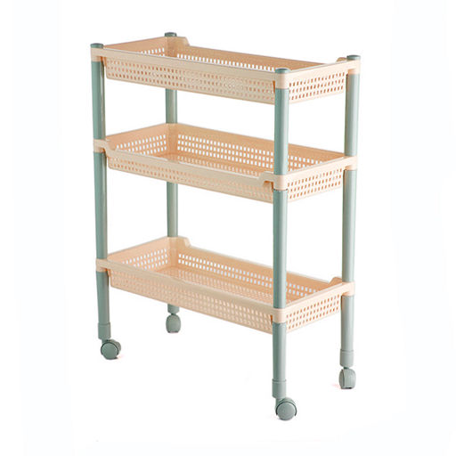 Этажерка узкая 3-полки Флер арт. С383 - Bella Cucina фото 2