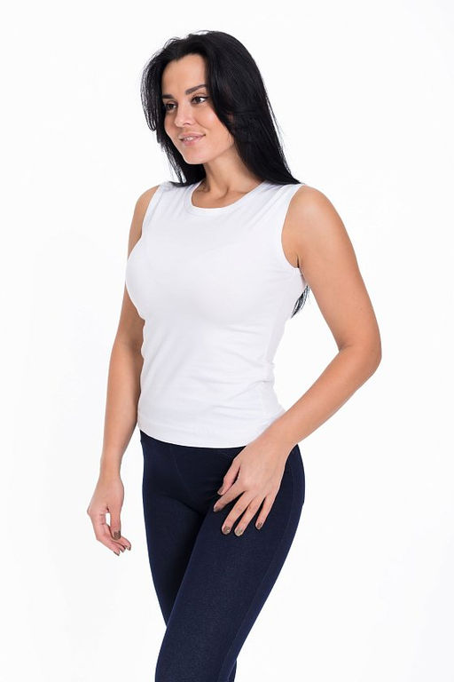 Топ М324218а белый - Елена фото 2