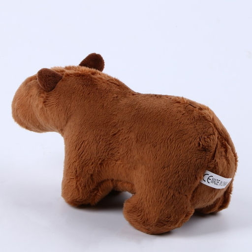 Мягкая игрушка Капибара, 20 см, цвет тёмно-коричневый - Simaland фото 4