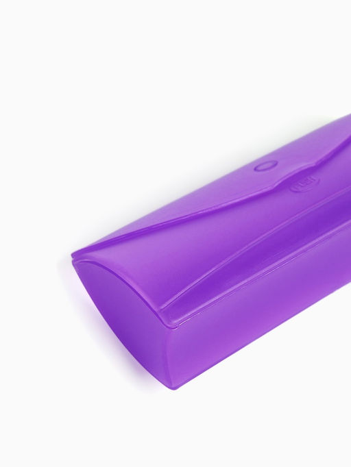 Цена за 3 шт. Футляр для очков на застёжке, длина 15.4 см, МИКС