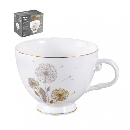 Кружка 480 мл Lavenir "Одуванчики" 222-500 фарфор в подар. уп. арт. 00113491