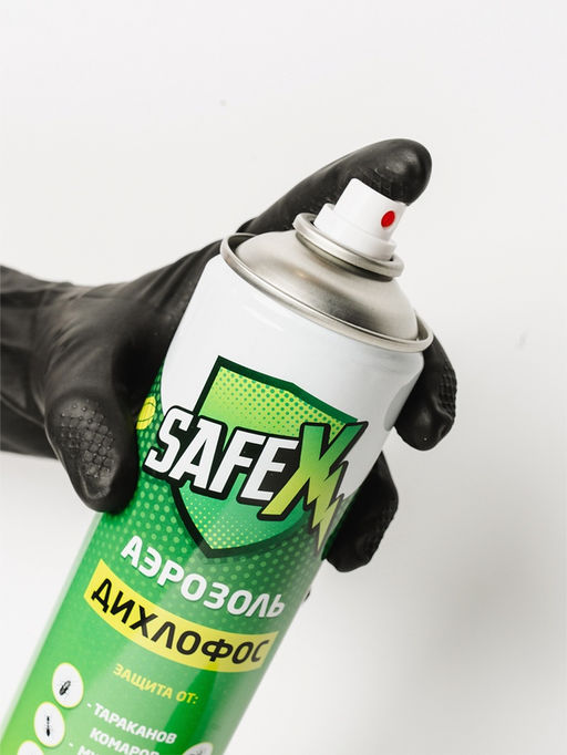 Аэрозоль дихлофос от тараканов, клопов, блох и других насекомых safex, 400 мл  фото 5