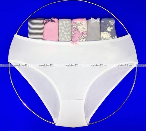 Цена за 7 шт. Трусы женские Турция Неделька-7 шт большие размеры арт. 24972 3XL (50-52) - For you фото 5