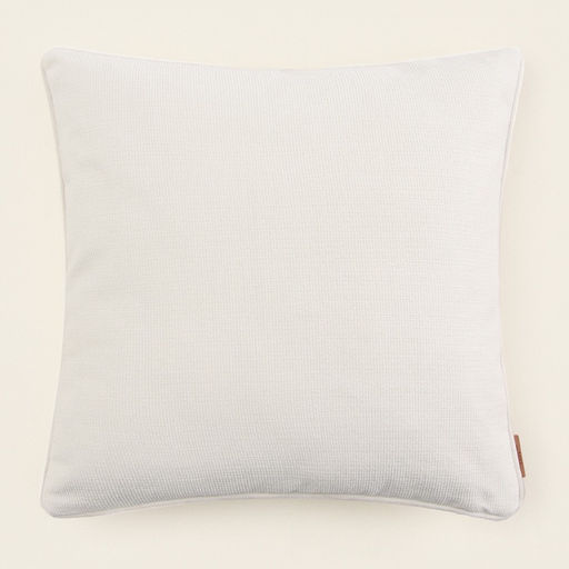 Наволочка декоративная SL Home Organic, 45×45 см, белая