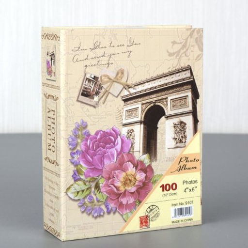 Фотоальбом 100 фото 10х15 Города / 9107 /уп 96/ микс 4 вида - Галеонтрейд фото 4