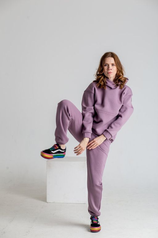 263/264 Костюм утепленный, лила - Knitka wear фото 4