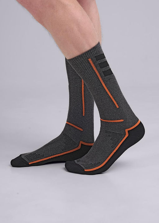 (CLE) Т107П носки муж. термо длинные (ЧЗ)