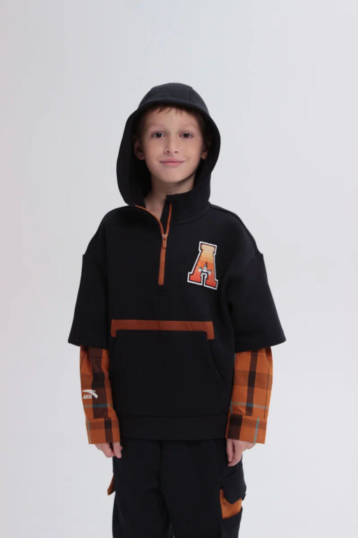 Худи Черный - Anta sport фото 4