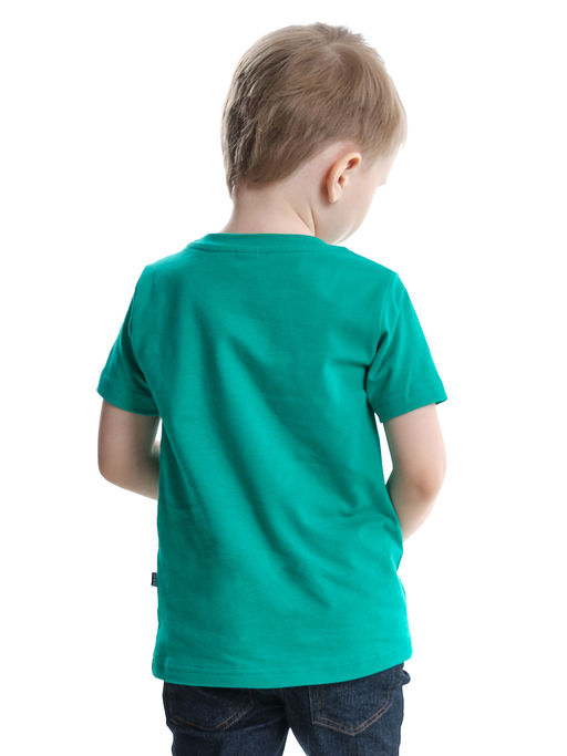 Футболка стильная для детей UD 7894 изумрудный - Mini maxi фото 5