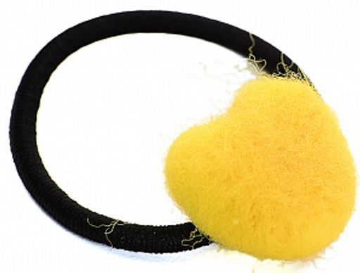 Резинка для волос Сердечко PR3609 желтый