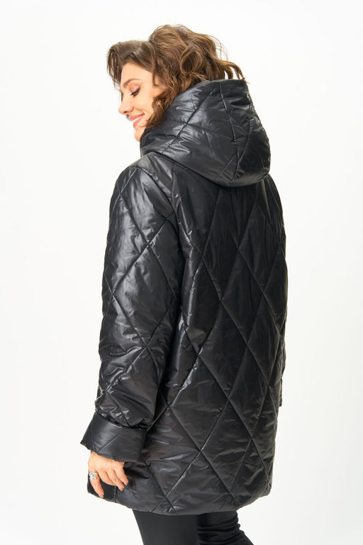 Пальто Anastasia Mak 1055-1 черный фото 7