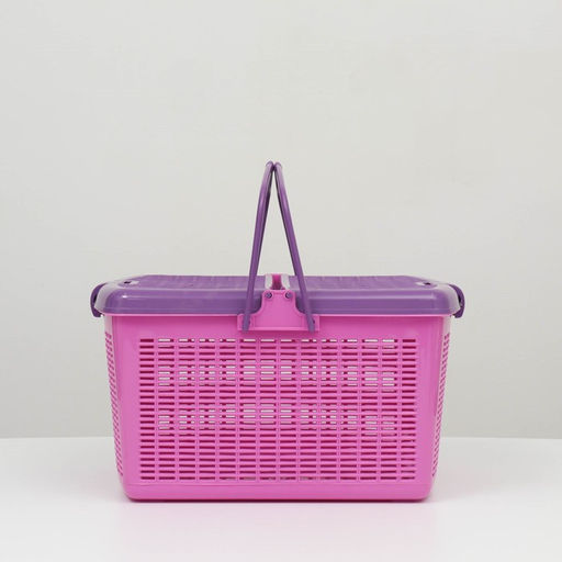 Корзина 47х36х27,5 см, фиолетовая - Simaland фото 2
