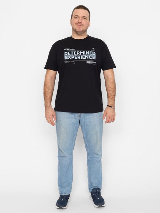 CRB wear/FSLM 60240-22 Футболка мужская,черный/Ex.Cherubino фото 2