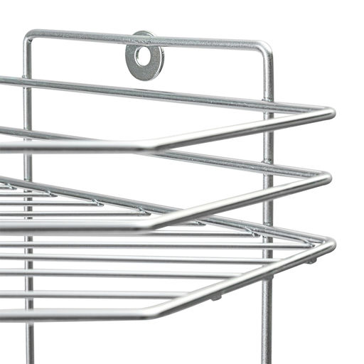 _Полка д/ванной комн. 3-х ярусная угловая, арт. RUS-385302-3Zn - Полимербыт фото 2