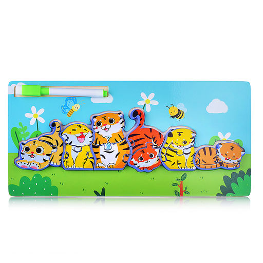 Пазл-вкладыш Тигрята - Щепочка фото 4