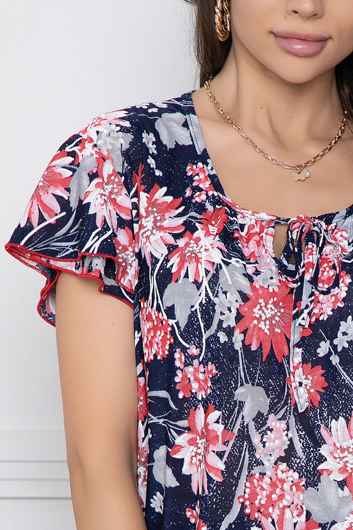 БЛУЗКА КАРМИНА (РЭД) - Bellovera фото 5