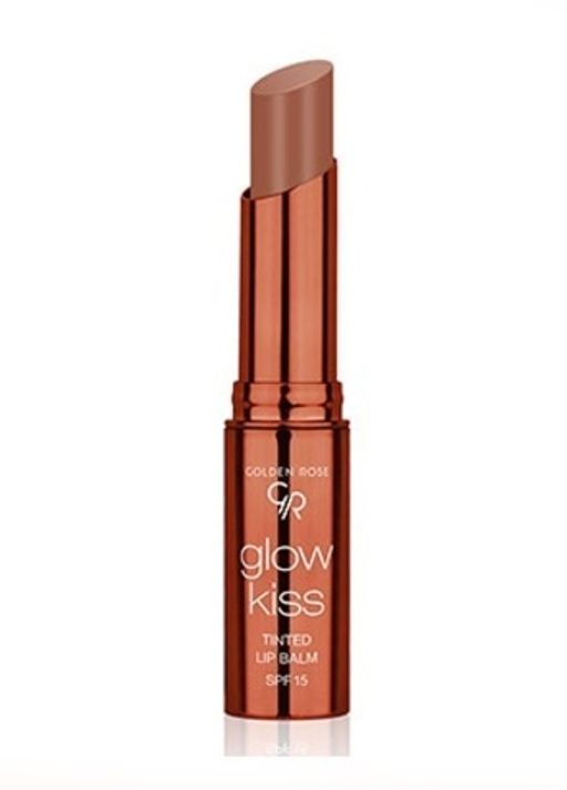 Тинт-бальзам для губ GLOW KISS TINTED LIP BALM SPF 15 тон 06 Choco Cake Golden Rose  фото 2