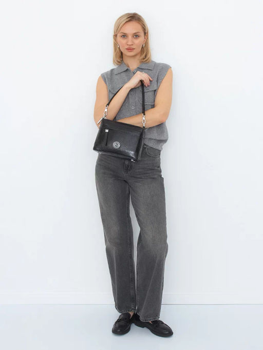 Сумка 0227CB coffee Polina&Eiterou