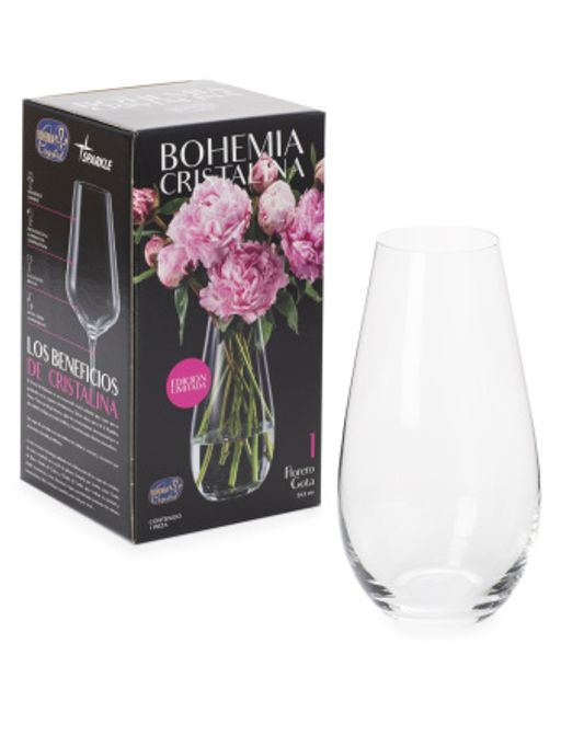 Ваза 24.5см B82237 в подарочной упаковке - Crystalex фото 3