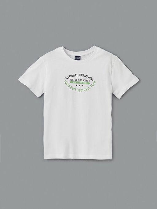 Bisiklet Yaka Erkek ?ocuk Ti??rt