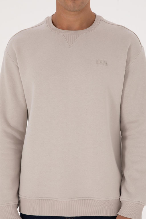 Erkek Ta_ Basic Sweatshirt