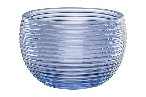 Горшочек д/меда 300 мл 10,7*10,7*13,5 см Каскад синий, стекло - Elan gallery фото 7