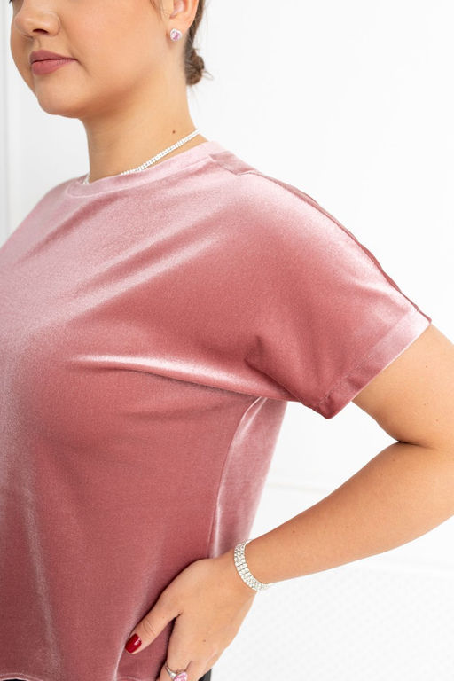 Блузка ТБ-97 пыльная роза - Angelika фото 5