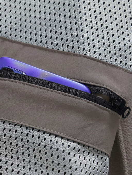 Парка женская софтшелл виндстоппер удлинённая с капюшоном темно-серого цвета 9618_1TC