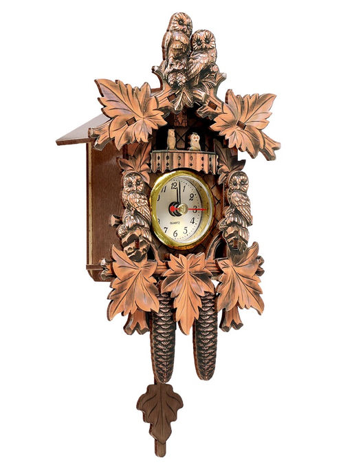 Часы настенные «Совы», плавный ход, 23.1×11.8×8.5 см