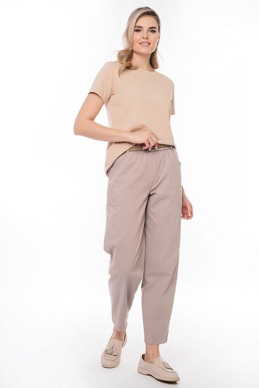 NOBBY, Женские брюки 69-212/4 (темный беж) фото 9