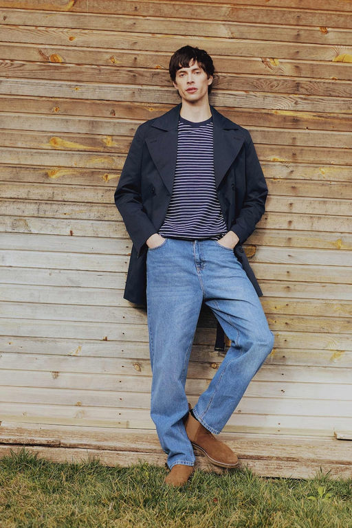 %100 Pamuk Baggy Fit Jean Pantolon - Defacto фото 10