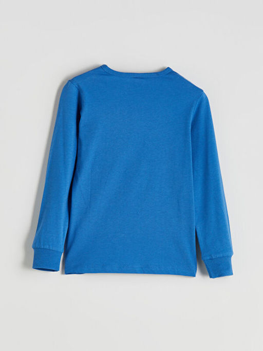 Bisiklet Yaka Erkek ?ocuk Pijama ?st