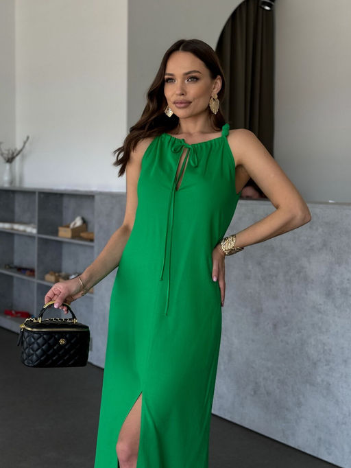 Платье DilanaVIP 2032-Р зеленый