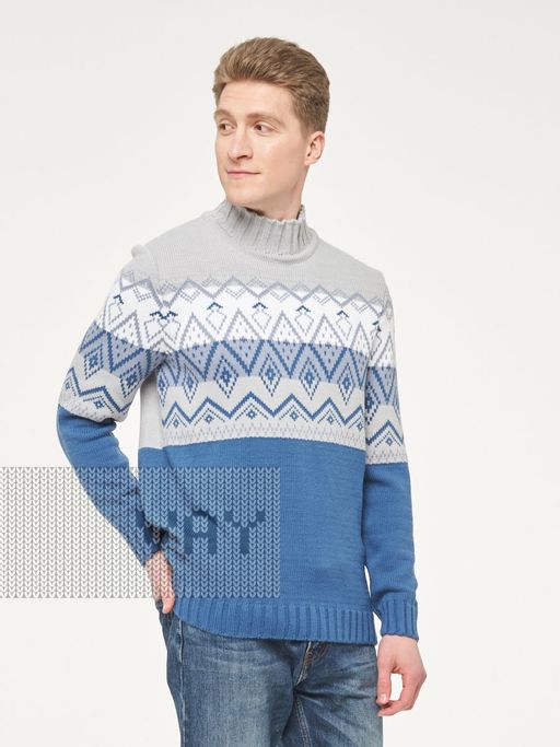 Свитер мужской 222-12305 - Vay фото 2