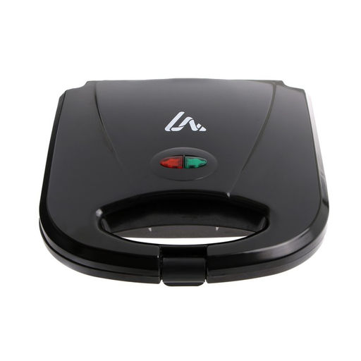 Электровафельница Luazon LT-09, 750 Вт, венские вафли, антипригарное покрытие, чёрная