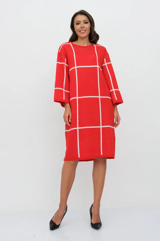 ЗЛАТА Платье 3-706/красный