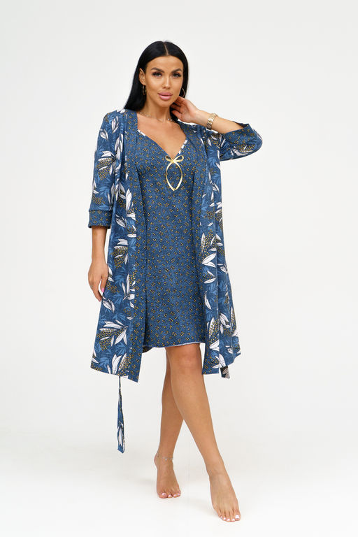 Пеньюар+сорочка Мимоза