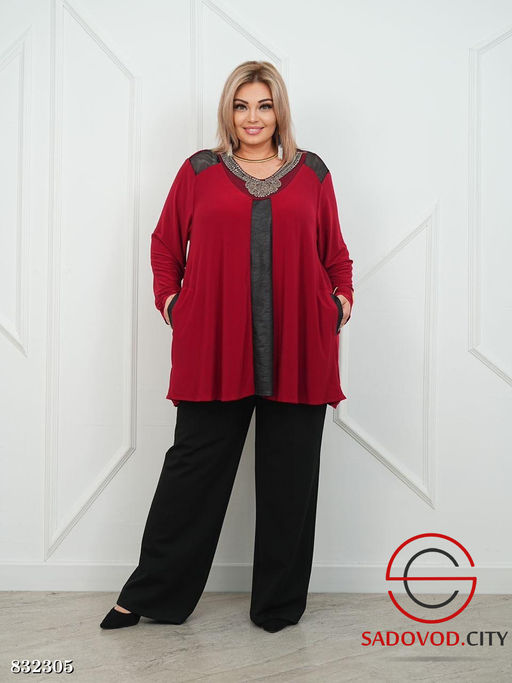 Туника женская с сеткой
