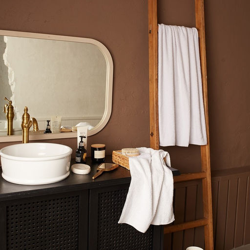 Полотенце махровое Экономь и Я 70*140 см, цв. белый, 100% хлопок, 320 гр/м2  фото 6