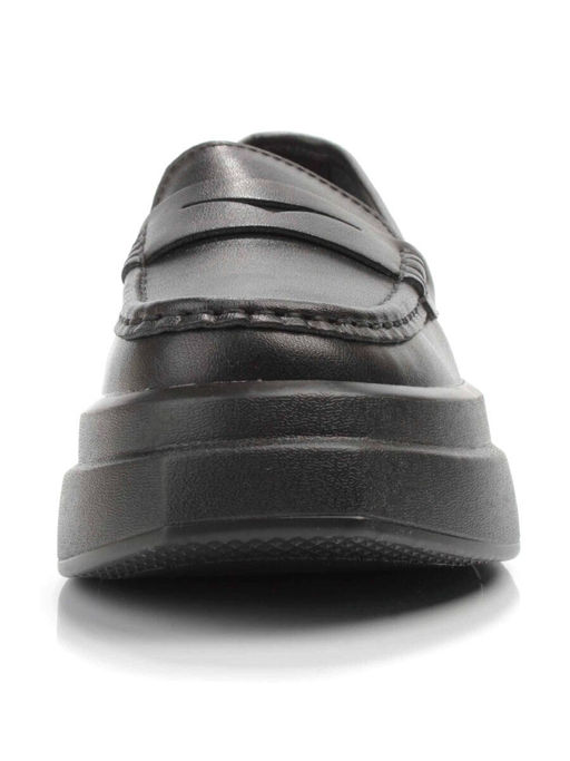 03-PDE31-2 BLACK Лоферы женские (натуральная кожа) - Фабричный китай фото 8