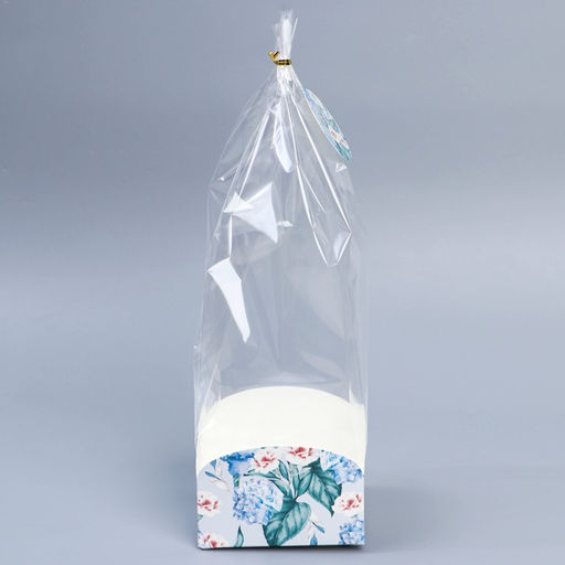 Цена за 10 шт. Пакет с коробкой Нежность, 12 12 40 см - Дарите счастье фото 3