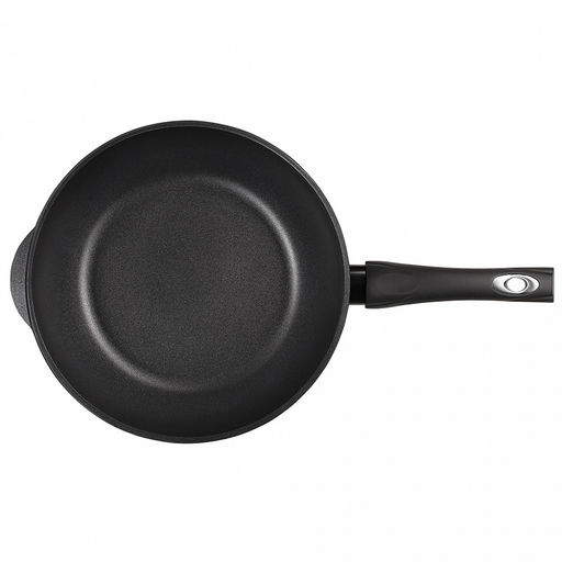 Сотейник с антипригарным покрытием д24см "Классик", h8,2см, s0,4см, ручка из термостойкого пластика (Россия)