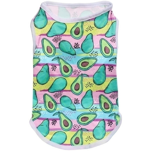 Цена за 2 шт. Майка для собак мелких пород "БРО на стиле", авокадо, размер М (длина спинки 29см, объем груди 35см, от 3 до 6кг)