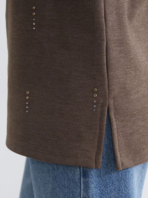 Soft Touch Ta?l? Kad?n Sweatshirt Tunik